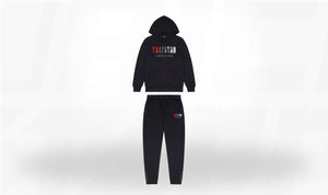 Trapstar Chenille Decoded Black Tracksuit