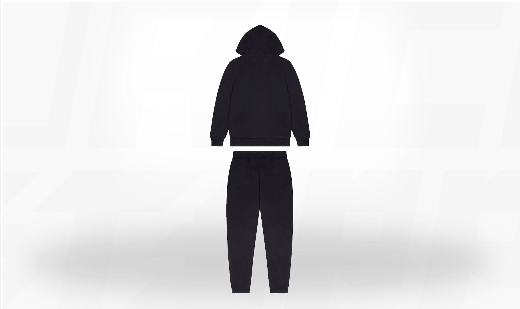 Trapstar Chenille Decoded Black Tracksuit