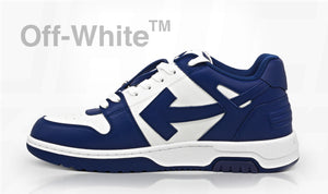 Off White OOO Sneakers Dark Blue